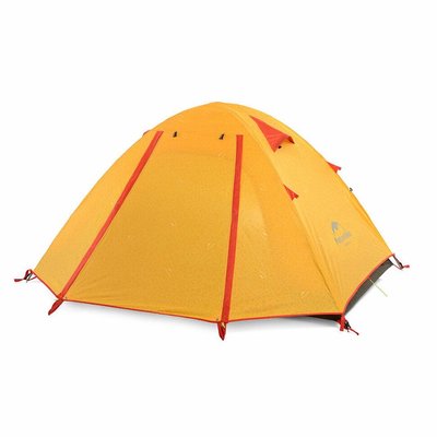 Палатка двухместная Naturehike P-Series NH18Z022-P 210T/65D, оранжевая