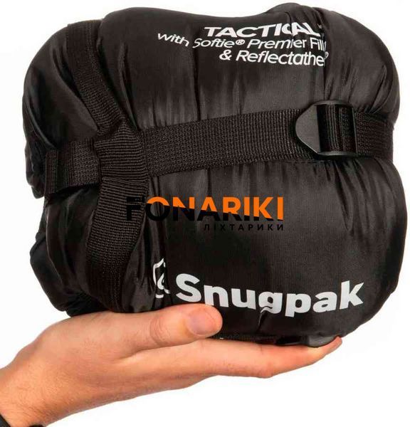 Зимний спальный мешок кокон Snugpak Tactical 4 RZ Black