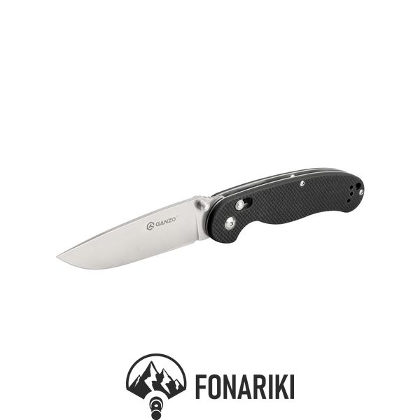 Нож складной Ganzo D727M-BK черный (D2 сталь)