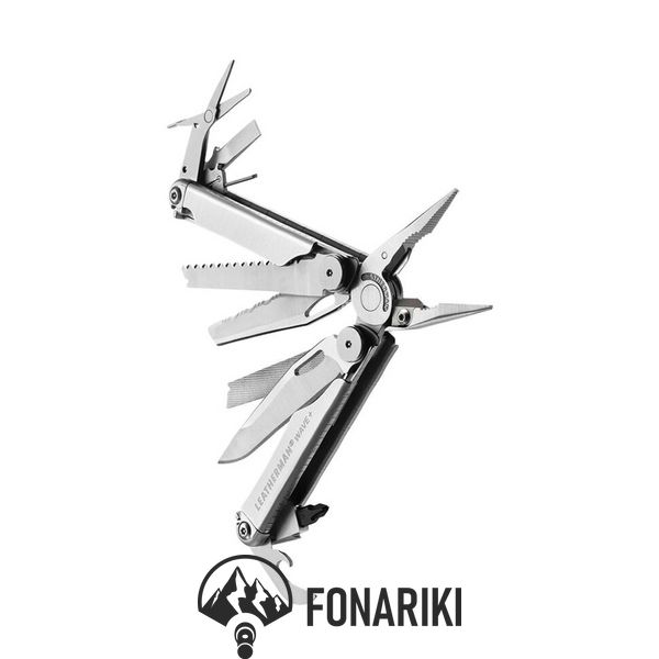 Мультитул Leatherman Wave Plus, синтетический чехол, карт.коробка 832524