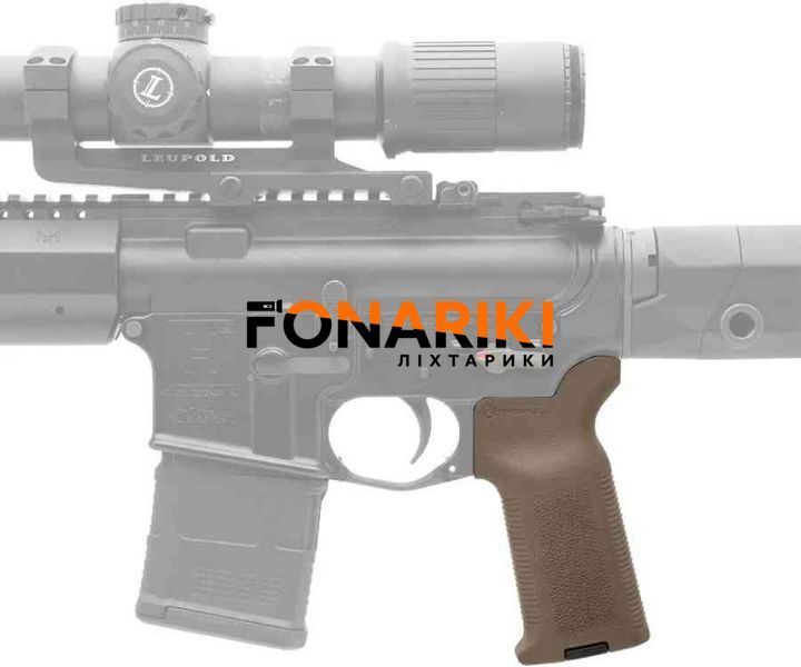 Рукоятка пистолетная Magpul MOE K2-XL на AR15 FDE