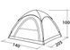 Палатка двухместная Easy Camp Comet 200 Rustic Green (120404)