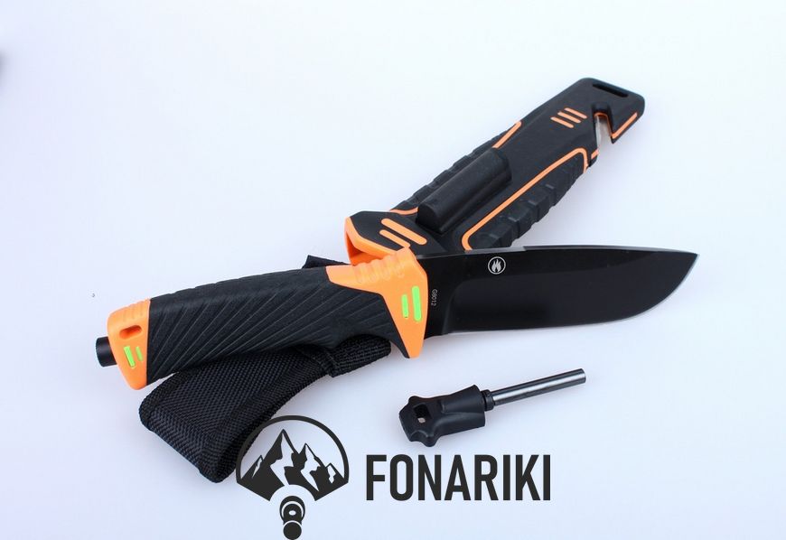 Нож Ganzo G8012-OR Оранжевый
