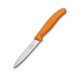Купить Нож кухонный Victorinox SwissClassic Paring 10 см оранжевый (Vx67706.L119)