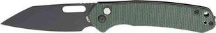 Ніж CJRB Pyrite Wharncliffe BB Micarta Green