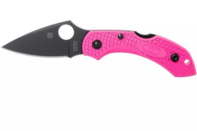 Нож Spyderco Dragonfly 2 Black Blade Pink