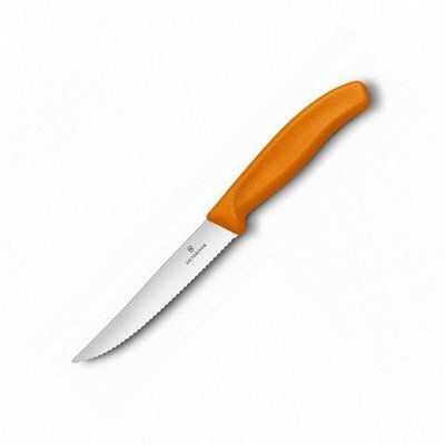 Нож кухонный Victorinox SwissClassic для пиццы 12 см оранжевый