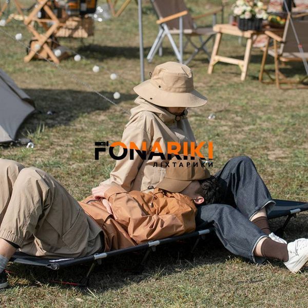 Ліжко складане Naturehike XJC05 NH20JJ001, Поліестер Oxford / алюміній, зелений