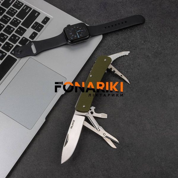 Многофункциональный нож Ruike Criterion Collection L31 зеленый