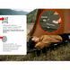 Ліжко складане Naturehike XJC05 NH20JJ001, Поліестер Oxford / алюміній, зелений