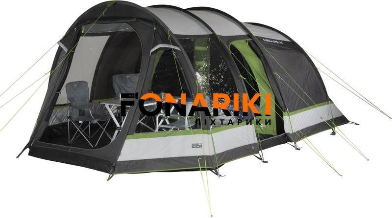 Намет шестимісний High Peak Bozen 6.0 Light Grey/Dark Grey/Green (11837)