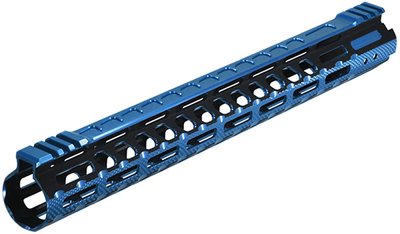 Цівка Leapers UTG PRO Ultra Slim15" для AR15 M-LOK  Black/Blue
