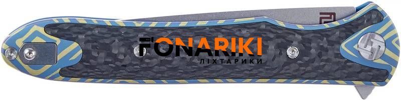Нож Artisan Shark Titanium Blue