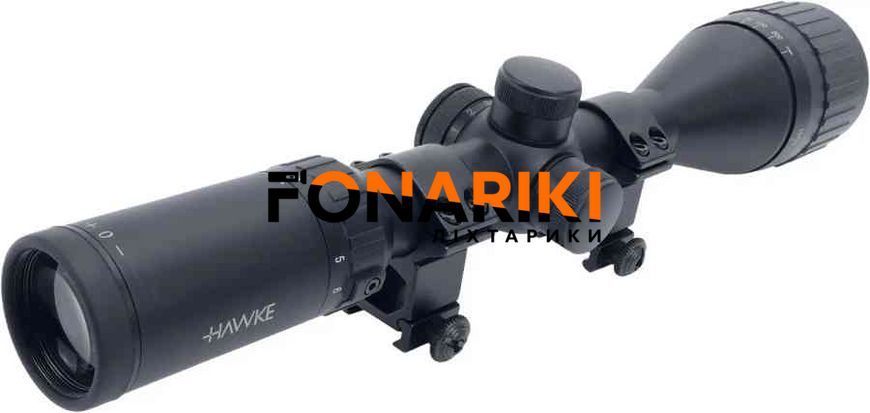 Прицел оптический Hawke Fast Mount 3-12x50 AO c подсветкой на Weaver