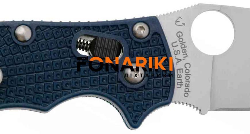 Нож Spyderco Manix 2 Dark blue