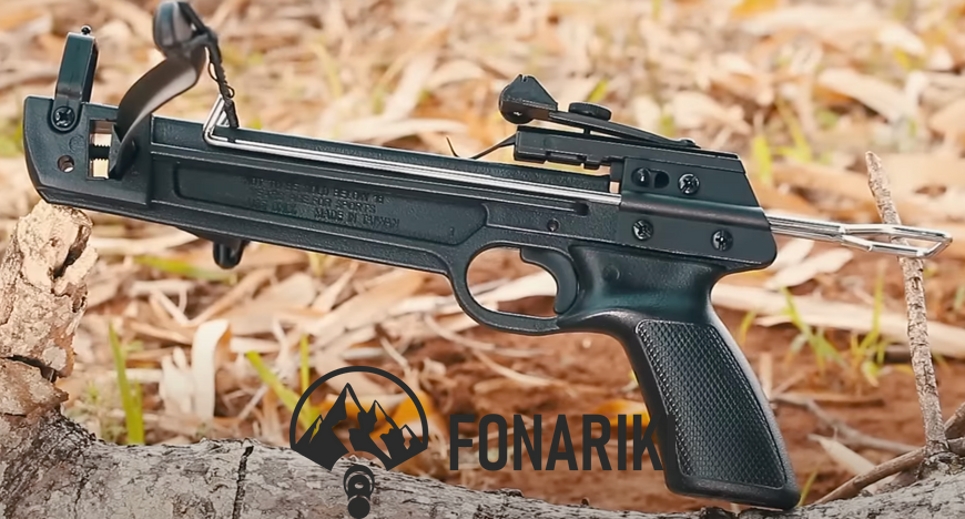 Пистолетный арбалет Man Kung MK-50A1. Black