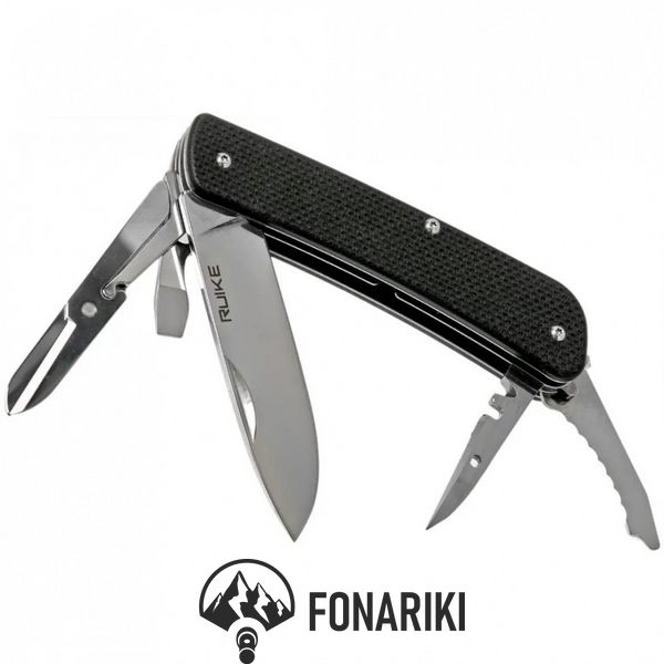 Многофункциональный нож Ruike Criterion Collection L31 чёрный