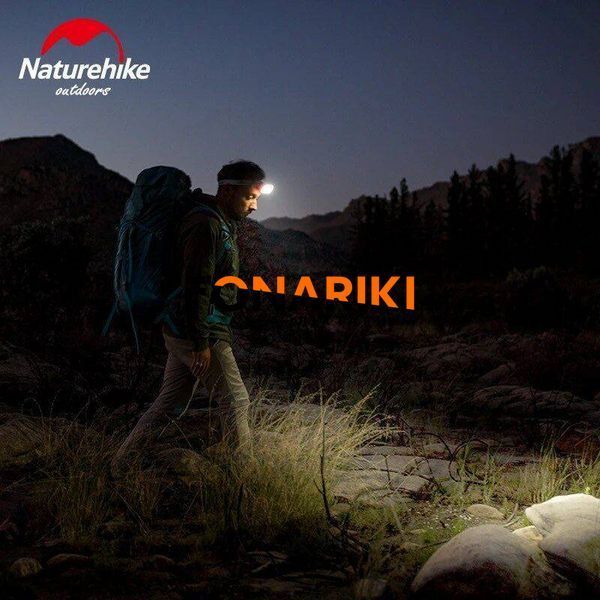 Ліхтар налобний Naturehike NH18T001-A, помаранчевий