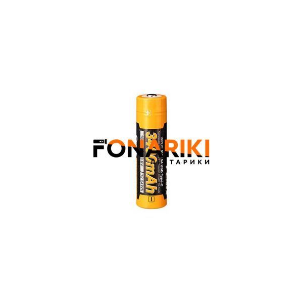 Акумулятор 18650 Fenix (3400 mAh) Type-C