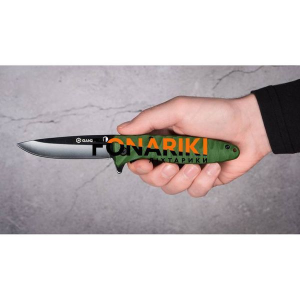 Нож складной Ganzo G620g-1 зеленый