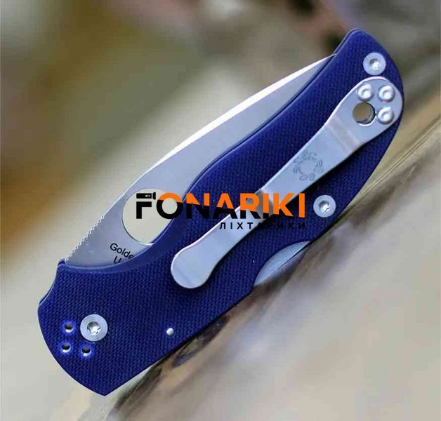 Ніж Spyderco Native 5 CPM S110V G-10 Dark Blue