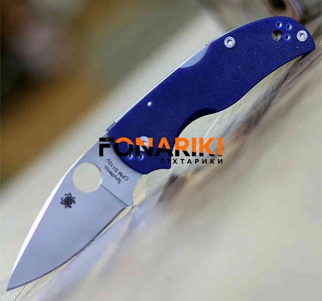 Ніж Spyderco Native 5 CPM S110V G-10 Dark Blue