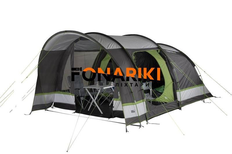 Палатка пятиместная High Peak Brixen 5.0 Light Grey/Dark Grey/Green (11816)