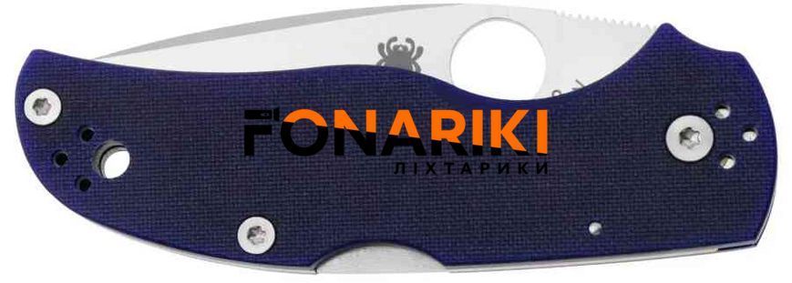 Ніж Spyderco Native 5 CPM S110V G-10 Dark Blue