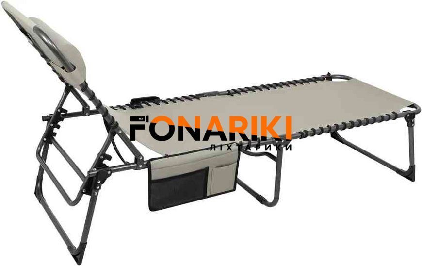 Ліжко розкладне KingCamp Berlin Gray