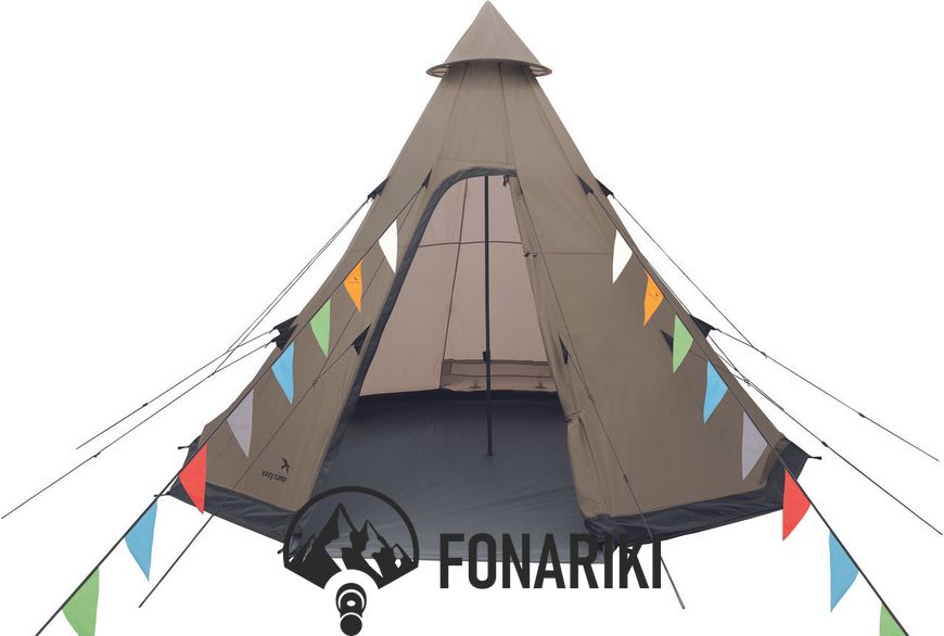 Палатка восьмиместная Easy Camp Moonlight Tipi Grey (120381)