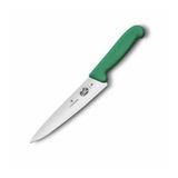 Купить Нож кухонный Victorinox Fibrox Carving отделочный 19 см зеленый (Vx52004.19)