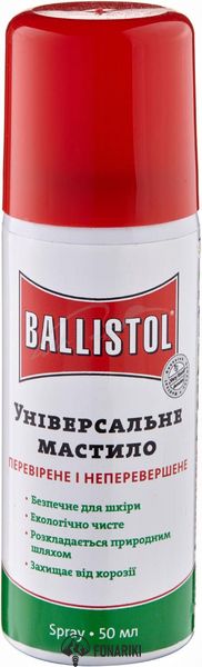 Масло оружейное Ballistol 50 мл.