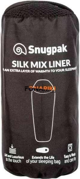 Вкладиш в спальний мішок Silk Mix Liner Black