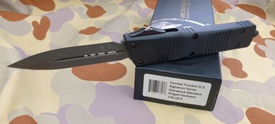 Нож Microtech Combat Troodon DE Damascus Signature Series