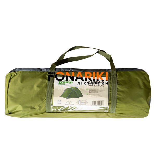 Палатка Tramp Lite Camp 4 olive UTLT-008