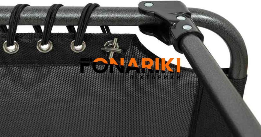 Раскладушка складная KingCamp Hamburg Plus Grey/Black
