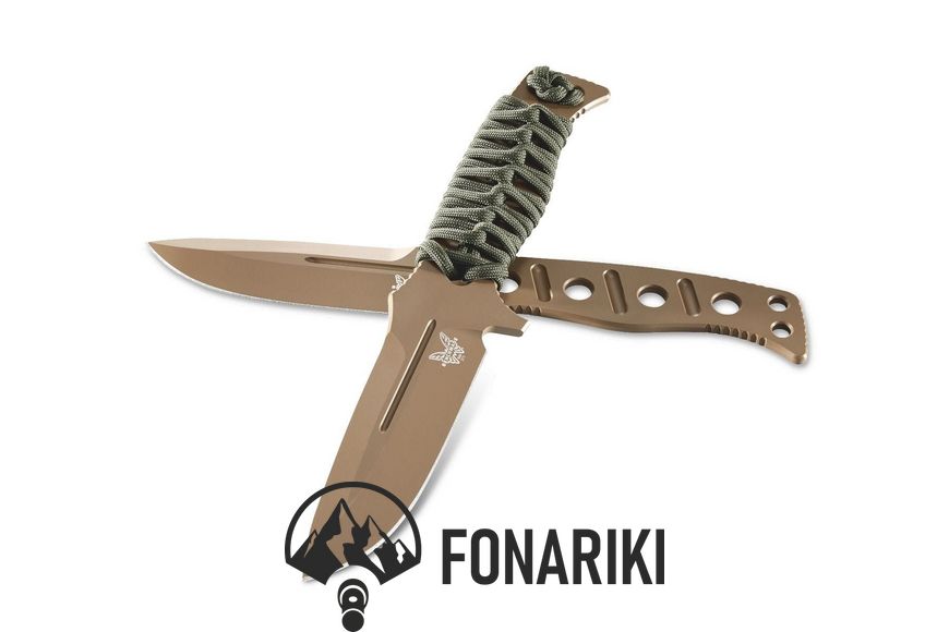 Нож Benchmade "Sibert Adamas", рукоятка с паракордом