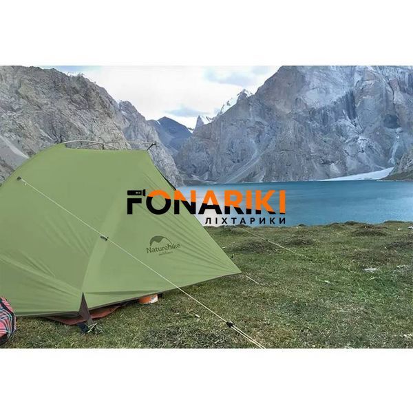 Намет двомісний Naturehike Tagar NH17T180-J, темний зелений