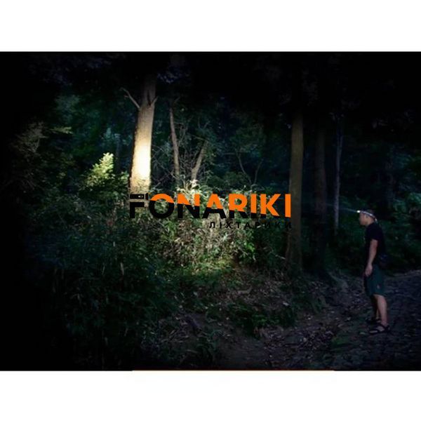 Ліхтар налобний Naturehike TD-02 NH00T002-D, біло-червоний