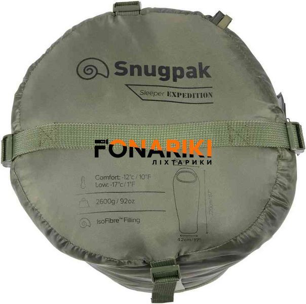 Спальник кокон зимовий Snugpak Sleeper Expedition Olive