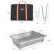 Гриль портативний Naturehike Picnic BBQ Grill NH20CJ006, р-р L, сталь