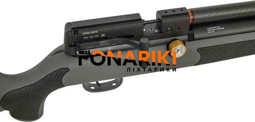 Пневматична PCP гвинтівка Diana XR210 4.5 мм Grey