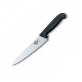 Купить Нож кухонный Victorinox Fibrox Carving отделочный 15 см черный (Vx52003.15)