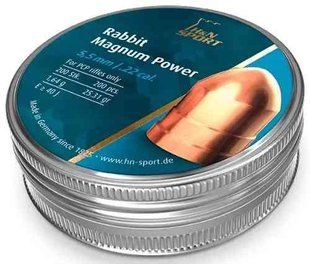 Кулі пневматичні H&N Rabbit Magnum Power. Кал. 5.5мм. Вага - 1.64 г. 200 шт/уп