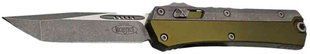 Нож Microtech Glykon Tanto Edge Apocalyptic Nickel Boron Internals OD Green