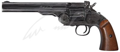 Револьвер пневматический ASG Schofield 6 Pellet кал. 4.5 мм