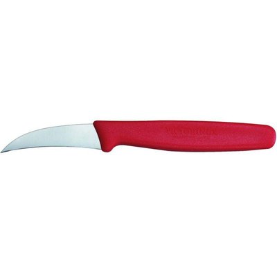 Нож кухонный Victorinox Shaping для чистки 6 см красный (Vx50501)
