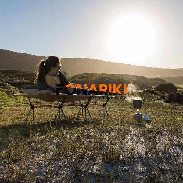 Кровать складная Naturehike NH20JJ009, алюминий, бежевый