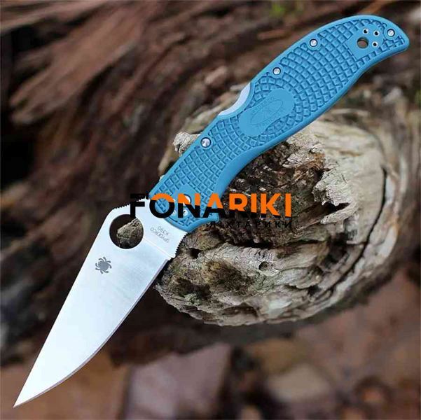 Нож Spyderco Stretch 2 XL Lightweight K390 FRN Blue