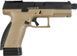 Пістолет страйкбольний ASG CZ P-10C OR-OT Dual-Tone. Blowback. CO2 кал. 6 мм Black/fde